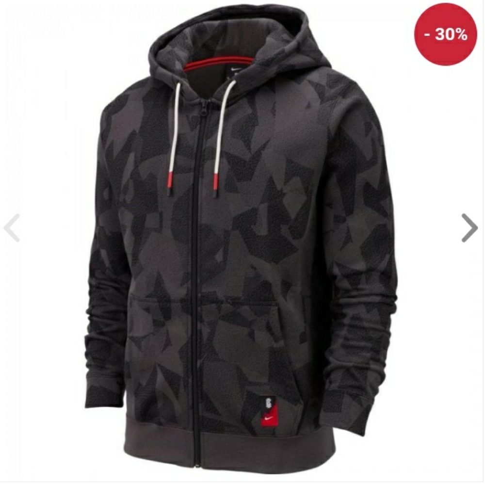 Nike Kyrie Basketball Full Zip Sweatshirt Hoodie